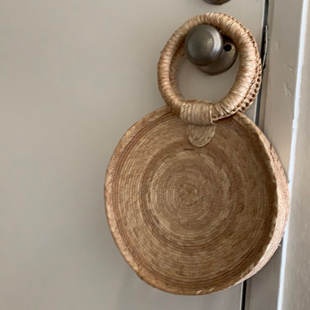 Round Straw woven bag 🍯